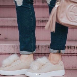 Steve Madden Puffball shoes